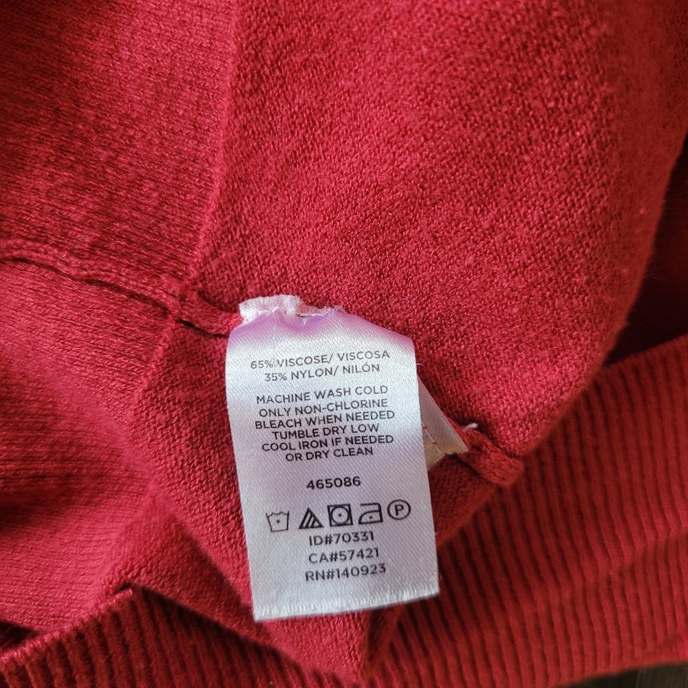 LOFT Ruffle Short Sleeve Sweater - Picture 4 of 5